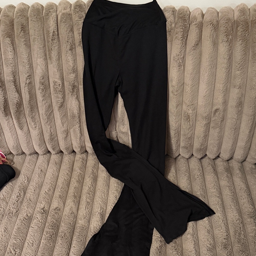 Black Women's Flared Pants